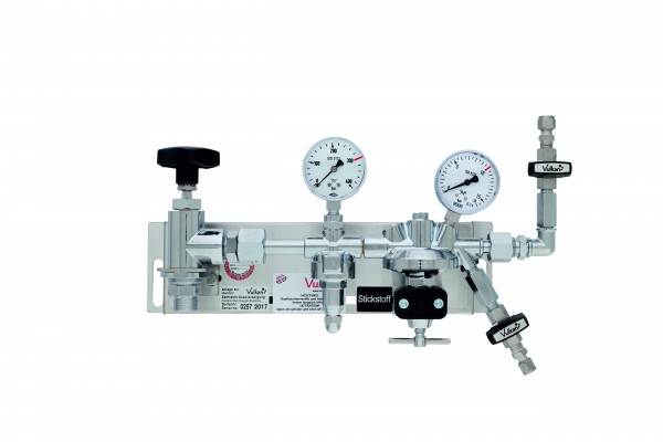 Stationäre Einzelflaschenanlage Modula SE 10/2 300 K LabLine Sauerstoff