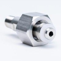 Flaschenanschluss komplett, DIN 477-1, FA 14 in Edelstahl Flaschenanschluss komplett, DIN 477-1, FA 14 in Edelstahl