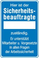 Aushang - Arbeitssicherheit Hier ist der Sicherheitsbeauftragte... Aushang - Arbeitssicherheit Hier ist der Sicherheitsbeauftragte...