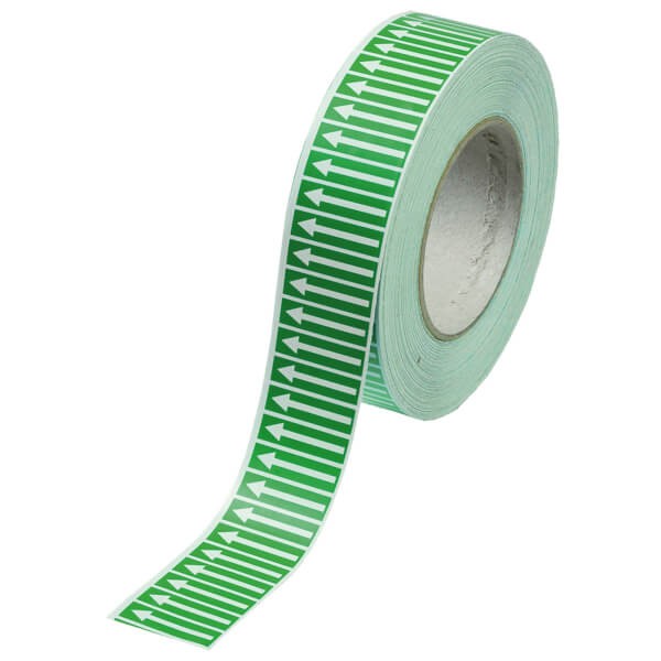 Fließrichtungspfeilbänder