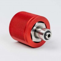 Handanschluss komplett, DIN 477-1, FA 14 in Edelstahl / eloxal Handanschluss komplett, DIN 477-1, FA 14 in Edelstahl / eloxal