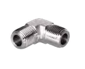 Gewindewinkel, 2 x NPT-Außengewinde 90° beidseitig