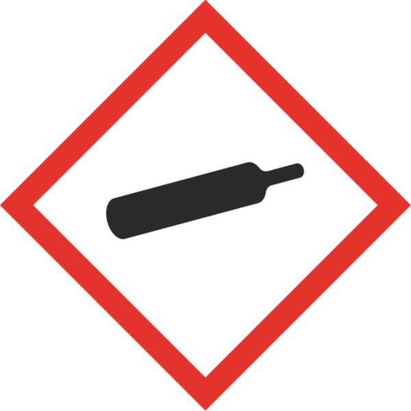 GHS-Gefahrensymbol 04 - Komprimierte Gase