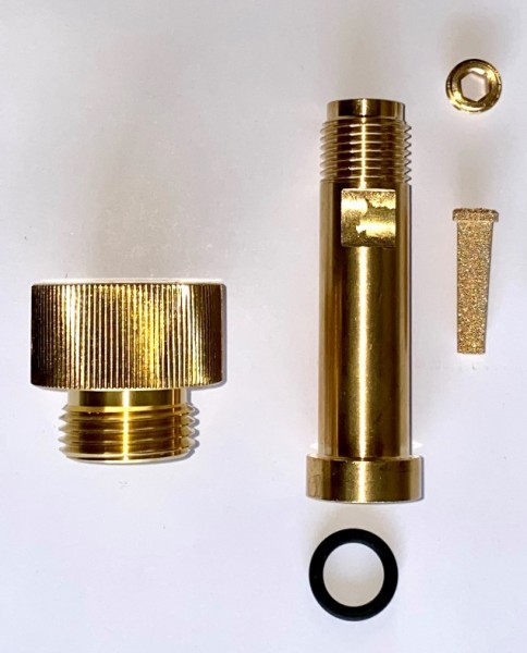 Eingangsanschluss komplett DIN 477-1, Nr. 13, Messing