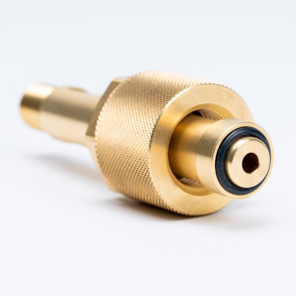 Handanschluss komplett, DIN 477-1, FA 1 in Messing (kurz)