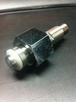 Flaschenanschluss nach DIN 477-T1 Nr. 7, Edelstahl Flaschenanschluss nach DIN 477-T1 Nr. 7, Edelstahl