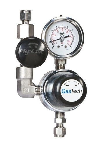 Entnahmestelle, O2, GasTech ENS, Edelstahl, pe 40 bar, pa 0-3,5 bar