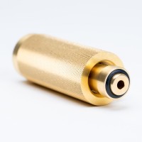 Handanschluss komplett, DIN 477-1, FA 1 in Messing (lang) Handanschluss komplett, DIN 477-1, FA 1 in Messing (lang)