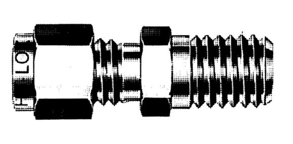 CMC-N Gerade Einschraubverschraubung zöllige Anschlüsse