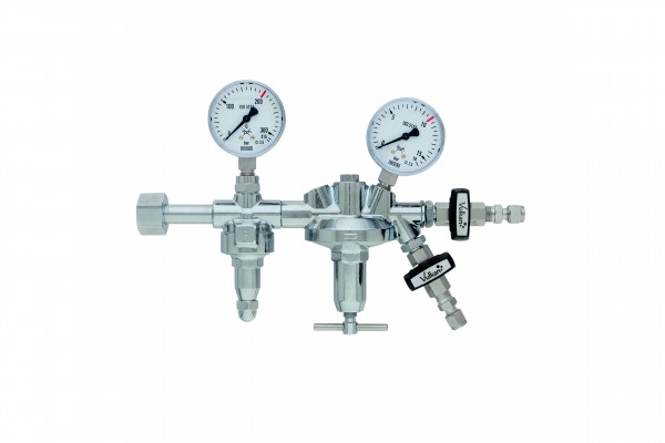 Flaschendruckminderer Vulkan F 10/2 200 Effect LabLine Lasergase CO2/Argon