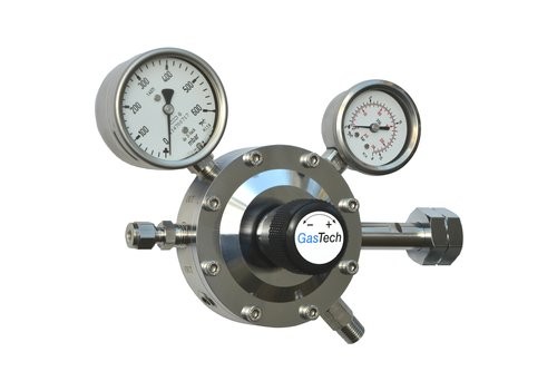 Flaschendruckminderer, Inertgase, 1stufig, Edelstahl, 15-150 mbar