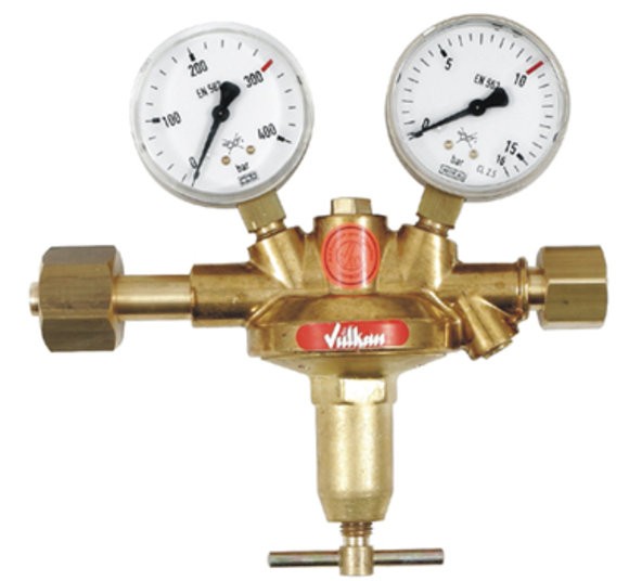 Hauptdruckminderer CO2/Argon 0-10 bar Vulkan H10/300 Effect für SE10