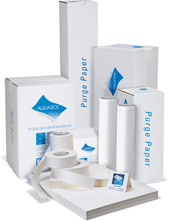 Aquasol wasserlösliches Dämmpapier