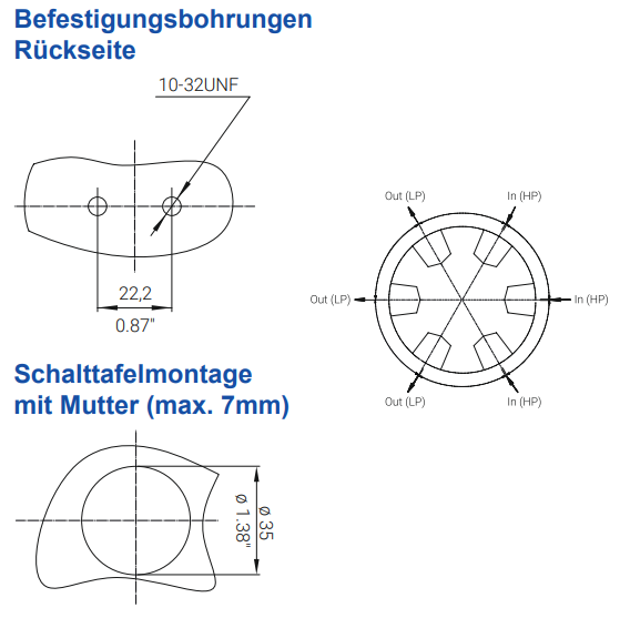 1-stufiger Leitungsdruckminderer Thanos