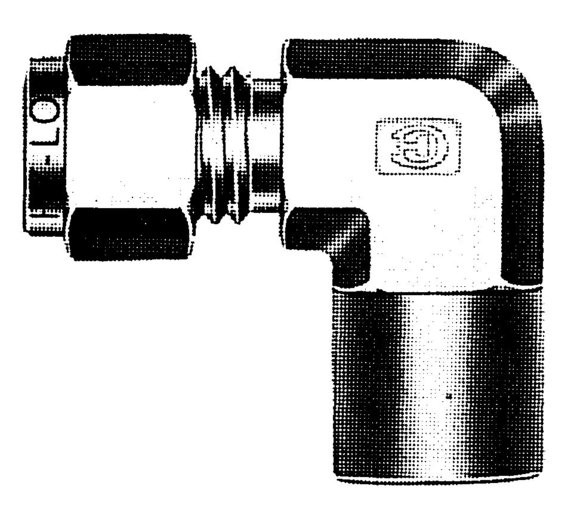 Hy-Lok Winkelverschraubung mit Schweißanschlussmuffe Typ CLSW