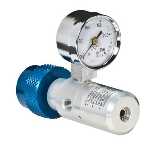 Flaschendruckminderer A1AL, Inertgase, 1,0 bar fest, 1stufig, Aluminium