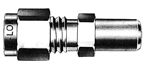Verschraubung mit Schweißanschlussrohr, Typ Hy-Lok CWC