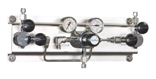 Entspannungsstation, GasTech DRS 2-2, Gase/n.brennbar/giftig/korr. 0-3,5 bar, Edelstahl