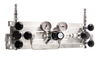 Entspannungsstation, GasTech DRS 1-2, Brenngase/giftig, mit Fremdgasspülung, 0-1,5 bar, Edelstahl Entspannungsstation, GasTech DRS 1-2, Brenngase/giftig, mit Fremdgasspülung, 0-1,5 bar, Edelstahl