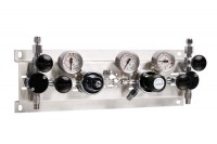 Entspannungsstation automatisch, GasTech DRSAH, Brenngase, Eigengasspülung, 12+/-2 bar, Ms verchromt Entspannungsstation automatisch, GasTech DRSAH, Brenngase, Eigengasspülung, 12+/-2 bar, Ms verchromt