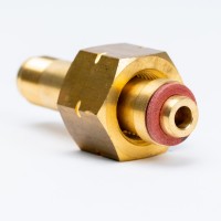 Eingangsanschluss komplett DIN 477-1, Nr. 1, Messing Eingangsanschluss komplett DIN 477-1, Nr. 1, Messing