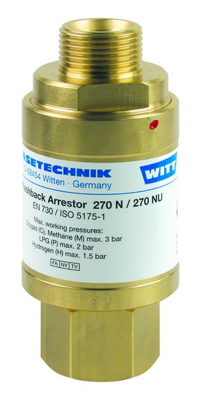 Sicherheitseinrichtung 270 NU Brenngase G1 1/4 LH